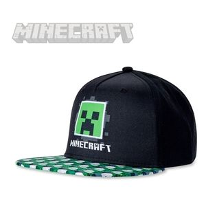NEW Minecraft Licensed Boys Snap Back Adjustable Flat Bill Baseball Cap
